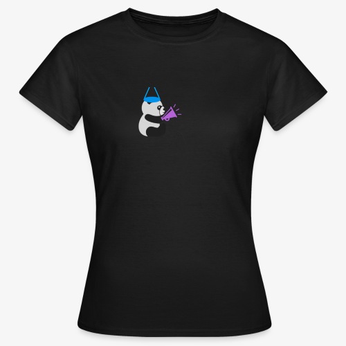 Panda with a megaPhone - Women's T-Shirt