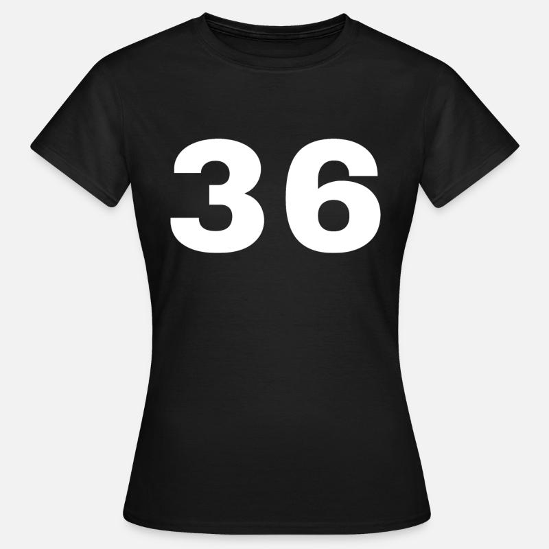 36 - Women's T-Shirt - black