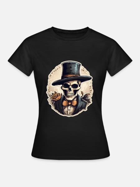 Halloween - Frauen T-Shirt - Schwarz