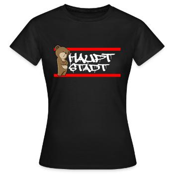 Berlin Capital - Women's T-Shirt - black - Front - AI Model Female 172 dark (172cm)
