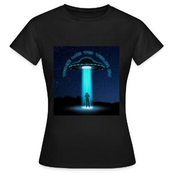 take me to your dj - Women's T-Shirt - black - Front - AI Model Female 172 dark (172cm)