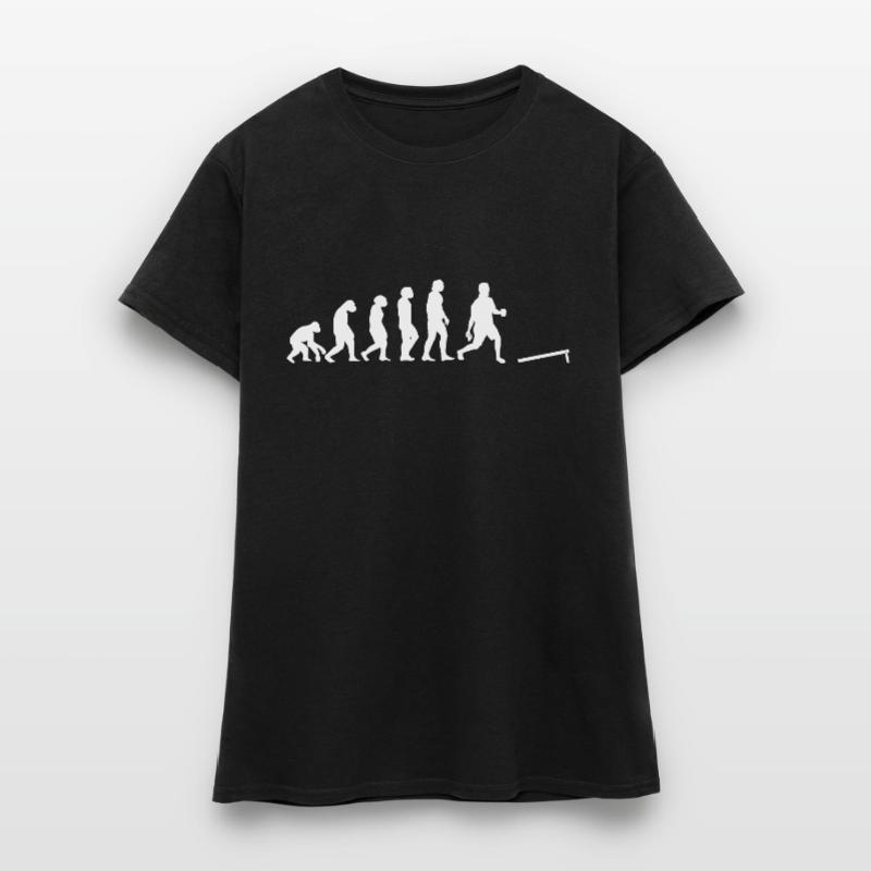 Cornhole Evolution Frauen T-Shirt