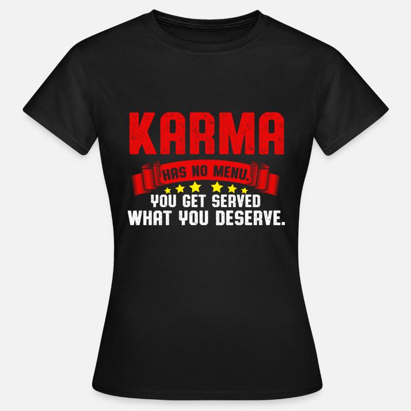 karma - Women's T-Shirt - black