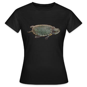 turtle schildkroete tiere animals4 - Frauen T-Shirt - Schwarz - Vorne - AI Model Female 172 dark (172cm)