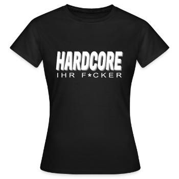 Gabber Gabba Jumpstyle - T-shirt Femme - noir - Devant - AI Model Female 172 dark (172cm)
