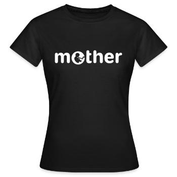 Mother - Frauen T-Shirt - Schwarz - Vorne - AI Model Female 172 dark (172cm)