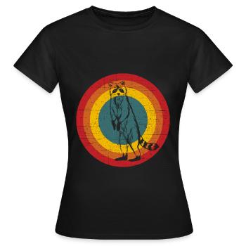 Rat de lavage - T-shirt Femme - noir - Devant - AI Model Female 172 dark (172cm)