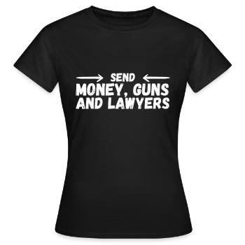 Birthday Gag 40th 50th 60th I Smell Decay Old - Women's T-Shirt - black - Front - AI Model Female 172 dark (172cm)
