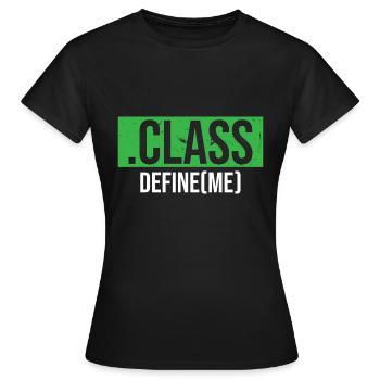 Java Developer - Frauen T-Shirt - Schwarz - Vorne - AI Model Female 172 dark (172cm)