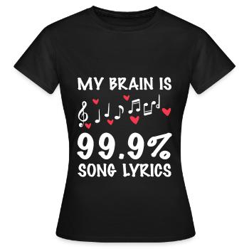 Theater Schauspiel Schauspieler Schauspielerin - Frauen T-Shirt - Schwarz - Vorne - AI Model Female 172 dark (172cm)