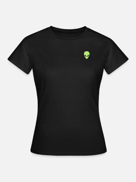 ALIEN - Frauen T-Shirt - Schwarz