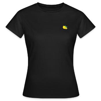 Lemon Time - lemon - Women's T-Shirt - black - Front - AI Model Female 172 dark (172cm)