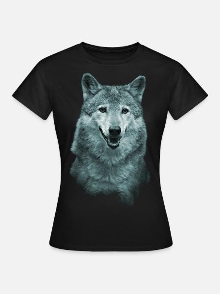 Loup - T-shirt Femme - noir
