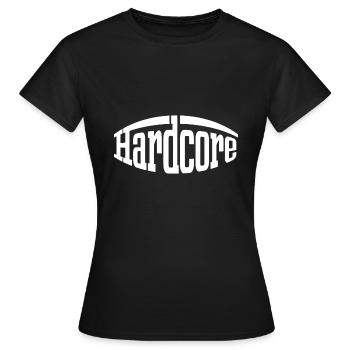 Gabber Jumpstyle Speedcore - T-shirt Femme - noir - Devant - AI Model Female 172 dark (172cm)