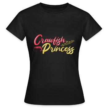 Langusten Languste - Frauen T-Shirt - Schwarz - Vorne - AI Model Female 172 dark (172cm)
