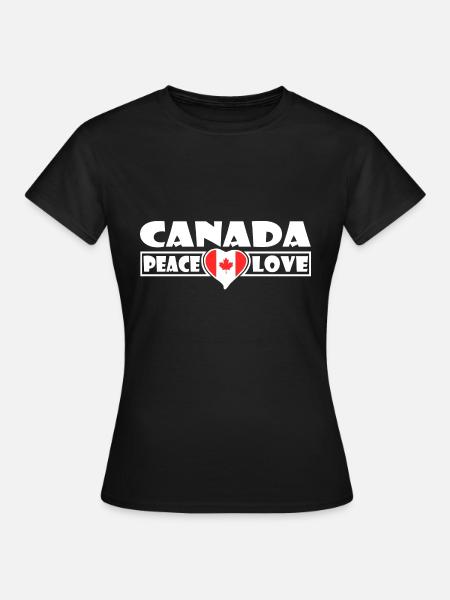 Canada - Frauen T-Shirt - Schwarz