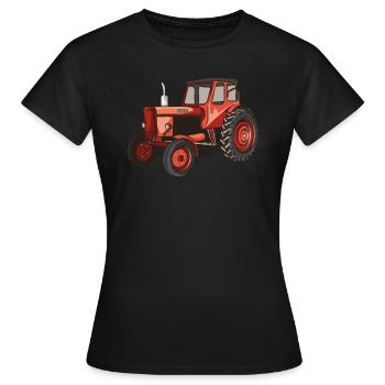 Farmer tractor trecker acres DDR LPG gift - Women's T-Shirt - black - Front - AI Model Female 172 dark (172cm)
