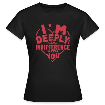 Rupture - 2 - T-shirt Femme - noir - Devant - AI Model Female 172 dark (172cm)