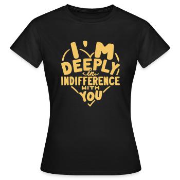 Rupture - 4 - T-shirt Femme - noir - Devant - AI Model Female 172 dark (172cm)