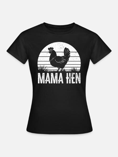 Hühnerzüchter Hühnerflüsterer Nutztier - Frauen T-Shirt - Schwarz