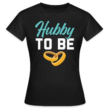 Mariage le jour du mariage des mariés Mariage juste marié - T-shirt Femme - noir - Devant - AI Model Female 172 dark (172cm)