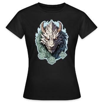 Rollenspiel Videospiel Spieler Gamer Gaming - Frauen T-Shirt - Schwarz - Vorne - AI Model Female 172 dark (172cm)