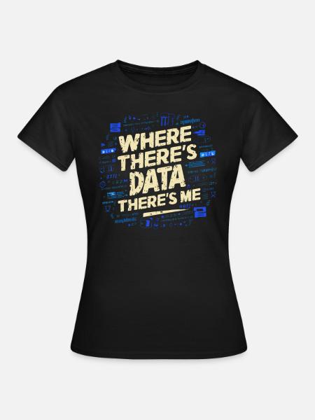 Backend-Entwickler Programmierung Softwareprogrammierer - Frauen T-Shirt - Schwarz