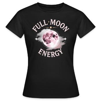 Cosmic Energy Life Energy Universal Force - Women's T-Shirt - black - Front - AI Model Female 172 dark (172cm)