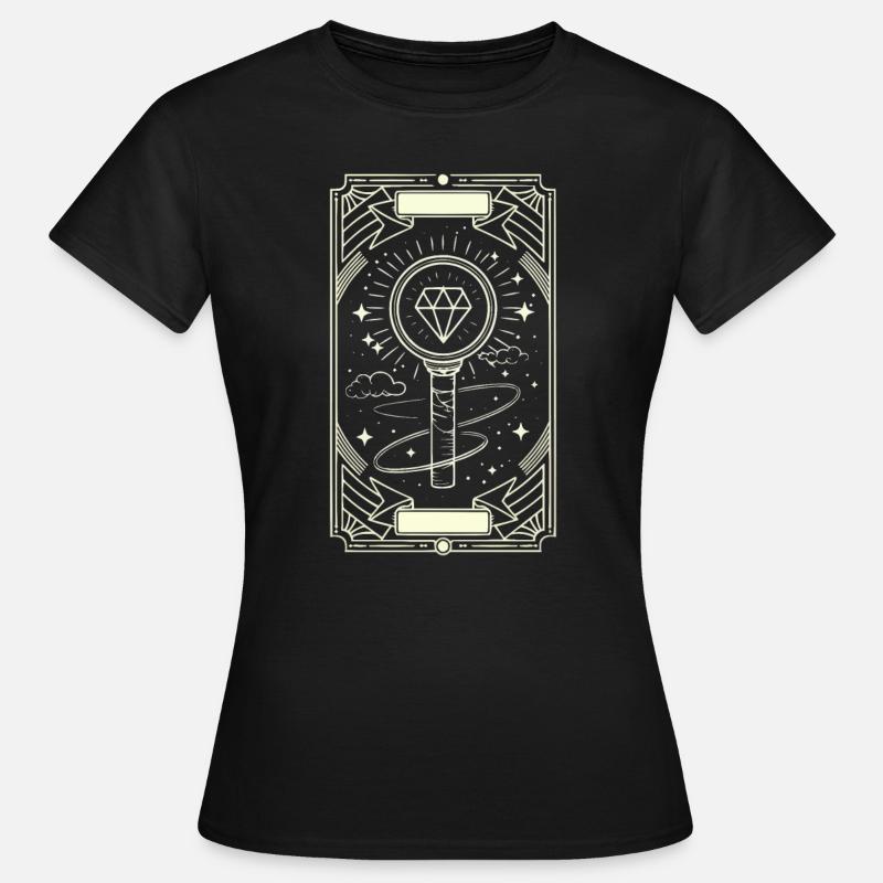 K-Pop Musique pop coréenne Corée du Sud Kpop Lightstick - T-shirt Femme - noir