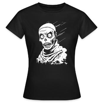 Kreatur der Nacht: Vampir - Frauen T-Shirt - Schwarz - Vorne - AI Model Female 172 dark (172cm)