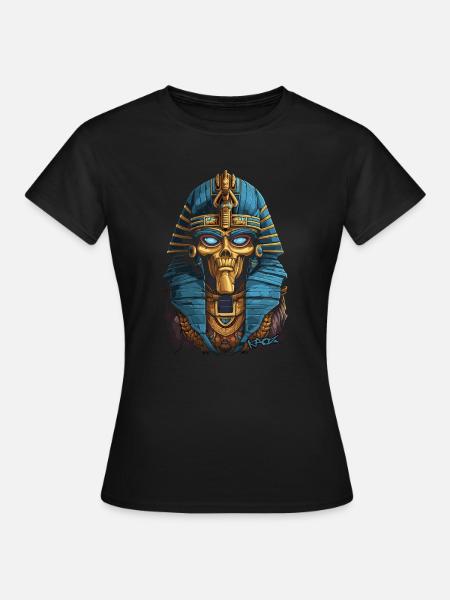 Pharaon égyptien super cool et funky - T-shirt Femme - noir
