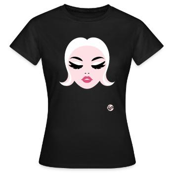 Beautiful girl - Women's T-Shirt - black - Front - AI Model Female 172 dark (172cm)