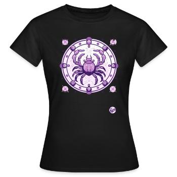 Les tiques puissantes et fortes - T-shirt Femme - noir - Devant - AI Model Female 172 dark (172cm)