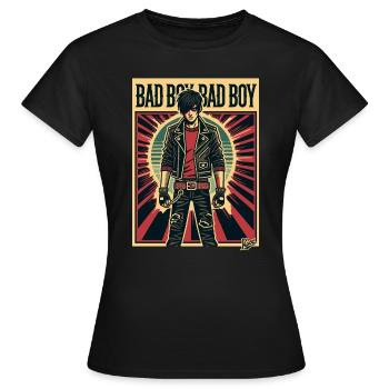 Bad Boy the Bad Boy - Women's T-Shirt - black - Front - AI Model Female 172 dark (172cm)