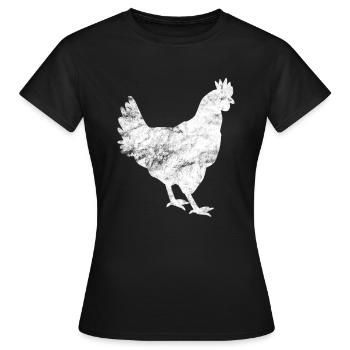Bauer - Frauen T-Shirt - Schwarz - Vorne - AI Model Female 172 dark (172cm)