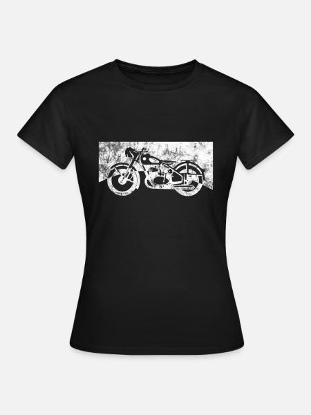 biker - Maglietta da donna - nero