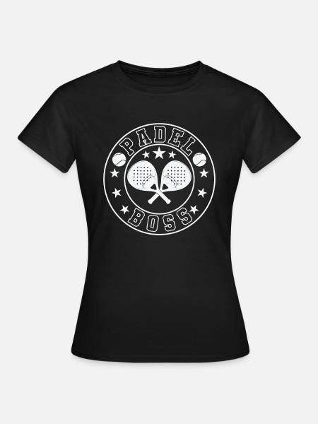 Padel Boss Tennis Sport - T-shirt Femme - noir