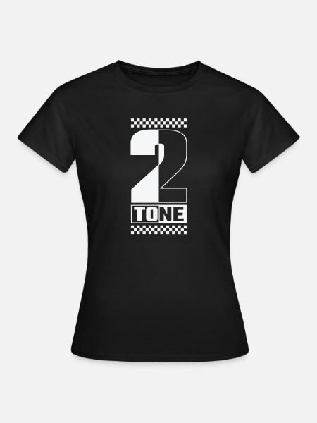 Ska Music 2-Tone Swing Jazz Music Style - Women's T-Shirt - black