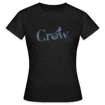 Crow Crow Animal Bird Environnement et nature - T-shirt Femme - noir - Devant - AI Model Female 172 dark (172cm)
