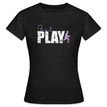 Foul Play Rugby - Women's T-Shirt - black - Front - AI Model Female 172 dark (172cm)