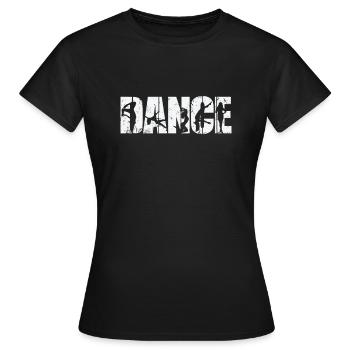 Dance Poledance Stange Ästhetik - Frauen T-Shirt - Schwarz - Vorne - AI Model Female 172 dark (172cm)