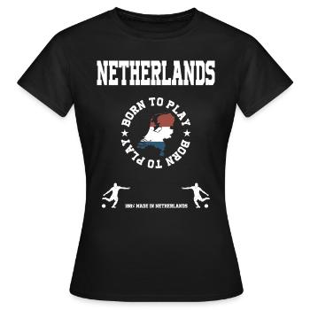 Holland - Women's T-Shirt - black - Front - AI Model Female 172 dark (172cm)