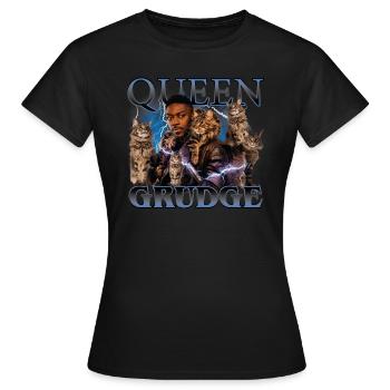 Star Trek Discovery Queen Grudge Cats - T-shirt Femme - noir - Devant - AI Model Female 172 dark (172cm)