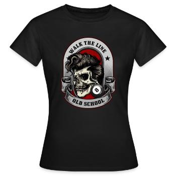Rocker Rockmusiker Rock Geschenk - Frauen T-Shirt - Schwarz - Vorne - AI Model Female 172 dark (172cm)