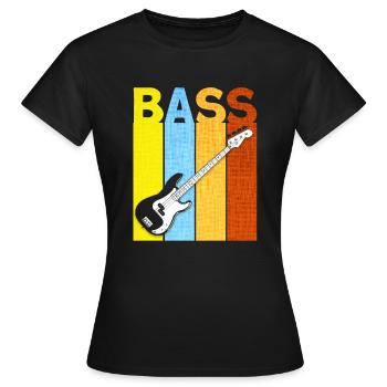 Cadeau de bassiste bassiste bassiste bassiste - T-shirt Femme - noir - Devant - AI Model Female 172 dark (172cm)