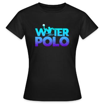 Water Polo Water Polo Water Polo Cadeau - T-shirt Femme - noir - Devant - AI Model Female 172 dark (172cm)