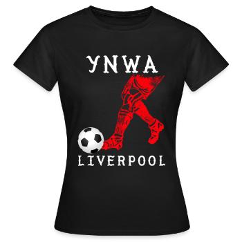 Liverpool Liverpool Liverpool - T-shirt Femme - noir - Devant - AI Model Female 172 dark (172cm)