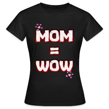 Fête des Mères Fête des Mères Fête des Mères - T-shirt Femme - noir - Devant - AI Model Female 172 dark (172cm)