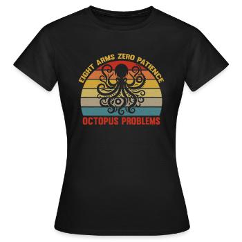 Marine Biologist - Marine Life - Marine Biologists - Frauen T-Shirt - Schwarz - Vorne - AI Model Female 172 dark (172cm)