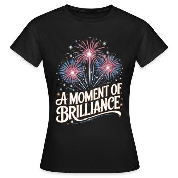 Pyrotechnie Feux d’artifice Pyrotechnie - T-shirt Femme - noir - Devant - AI Model Female 172 dark (172cm)